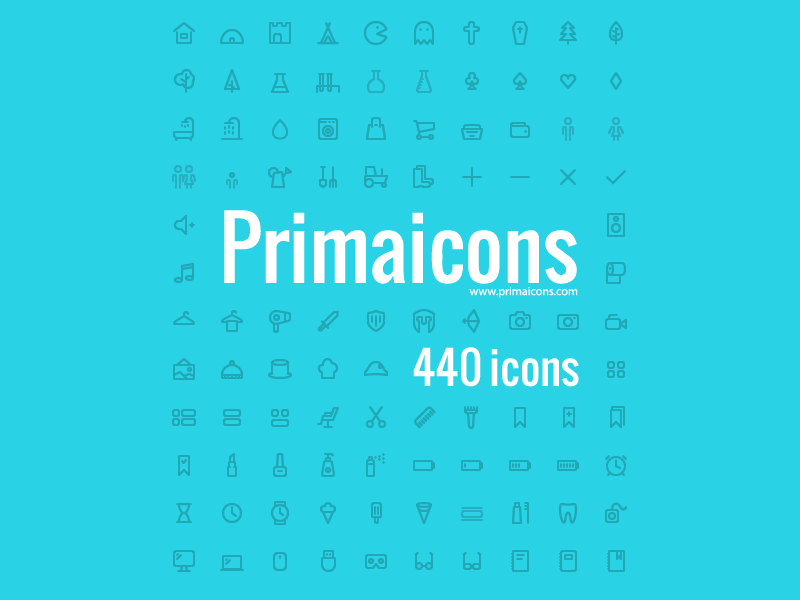 Image - Primaicons - Awesome icons font